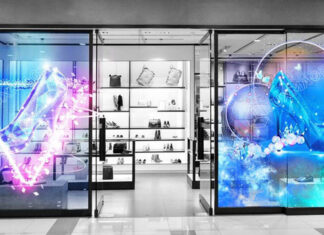 Telas LED transparentes e flexíveis estão redefinindo os limites da comunicação visual