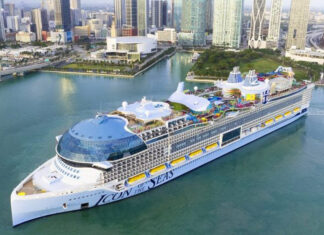 Icon of the Seas é o maior navio de cruzeiro do mundo.