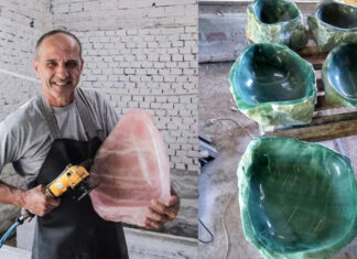 As cubas esculpidas em rochas ornamentais da Dal Pozzo Cubas