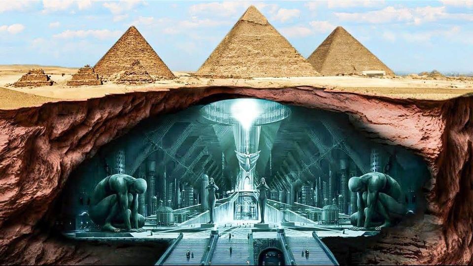 Entradas secretas na Grande Esfinge de Gizé levam a uma antiga cidade subterrânea