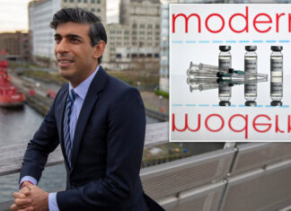 O primeiro-ministro britânico Rishi Sunak ganhou milhões com as vacinas do COVID