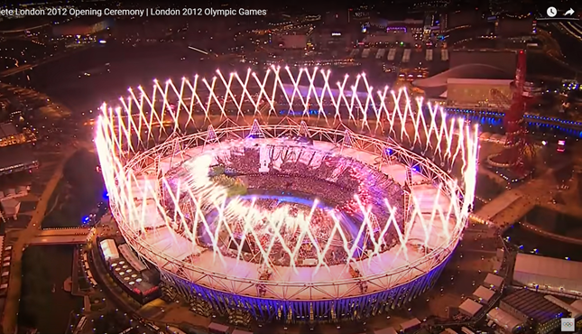 A cerimônia de abertura da Olimpíada de 2012 "previu" a pandemia de 2020 1
