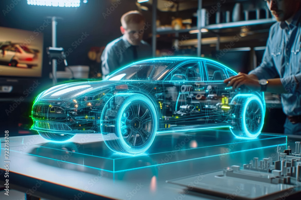 Como fabrica rum carro com simulação holográfica e replicadores 2