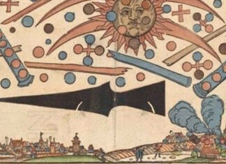 OVNIs na arte: A Batalha de Nuremberg, 1561