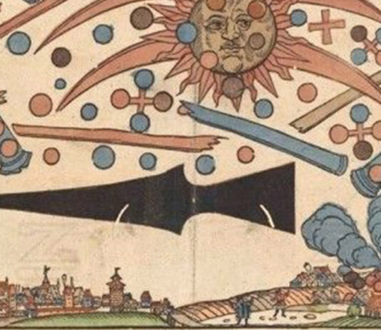 OVNIs na arte: A Batalha de Nuremberg, 1561