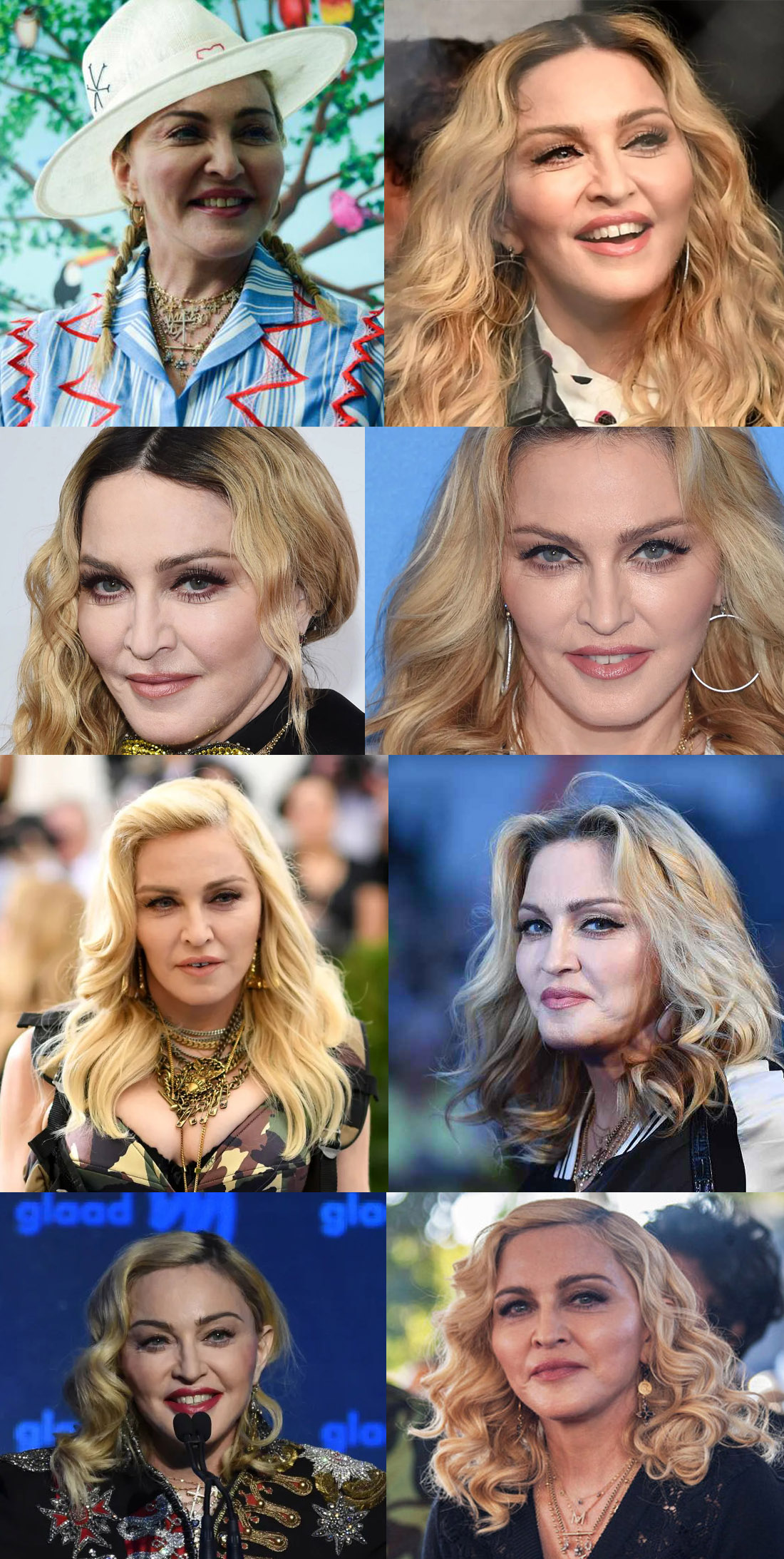 Madonna foi substituída por um duplo ou clone 8