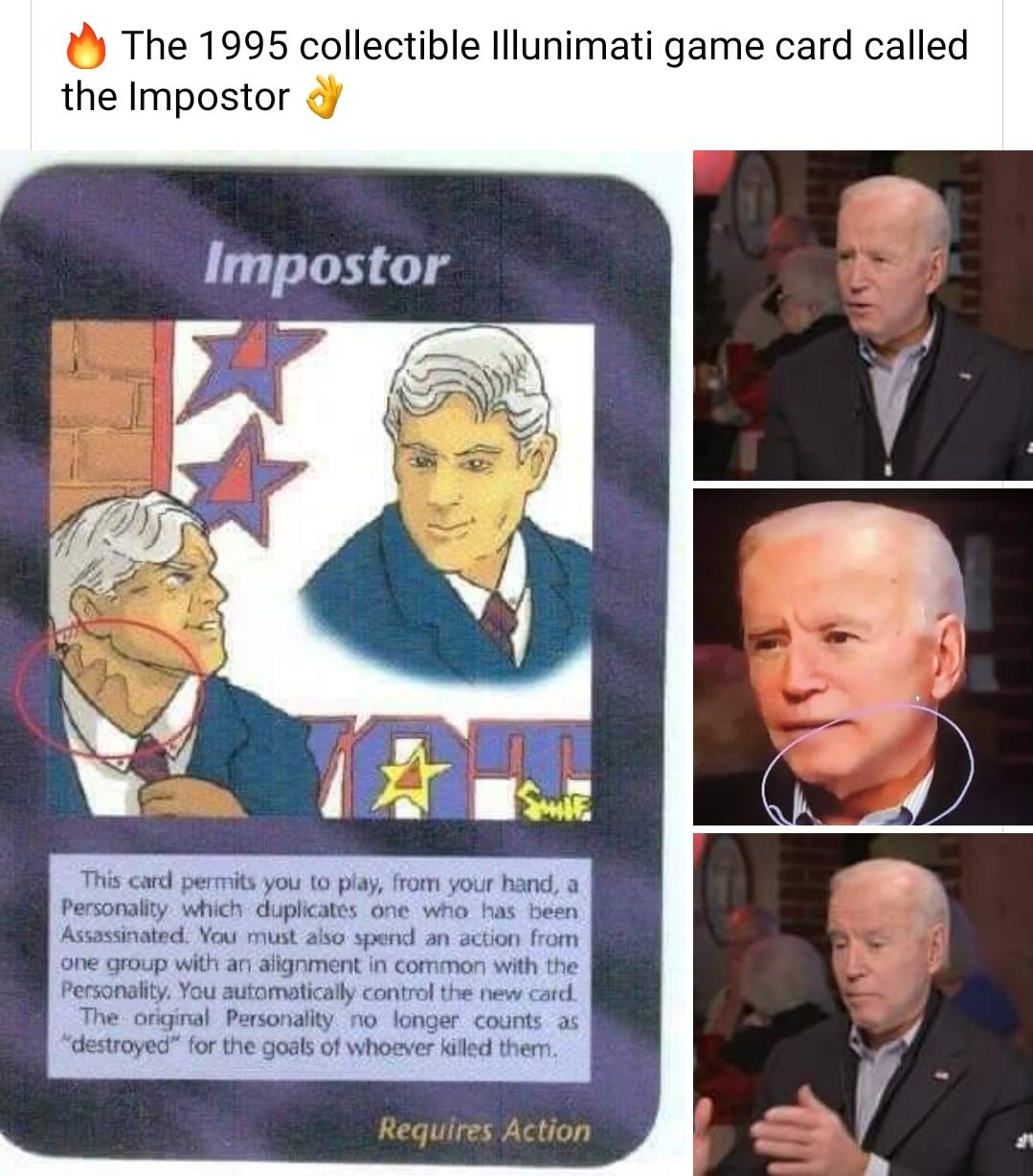 Um impostor na Casa Branca? Descobertas investigativas sugerem que o atual Joe Biden não é o original 1