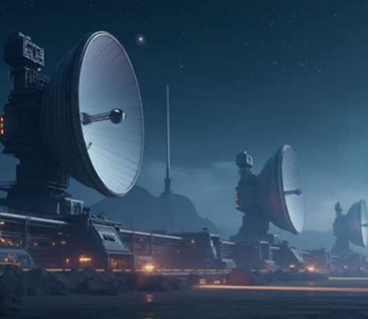 Armas de energia dirigida na Antártida são usadas para derrubar naves extraterrestres.