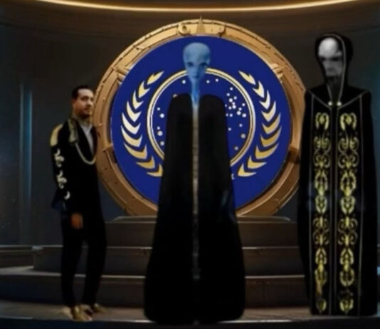 Federação Galáctica e seu controle absoluto sobre a humanidade.