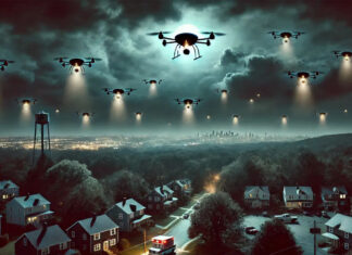 A operação psicológica dos drones nos céus do mundo.