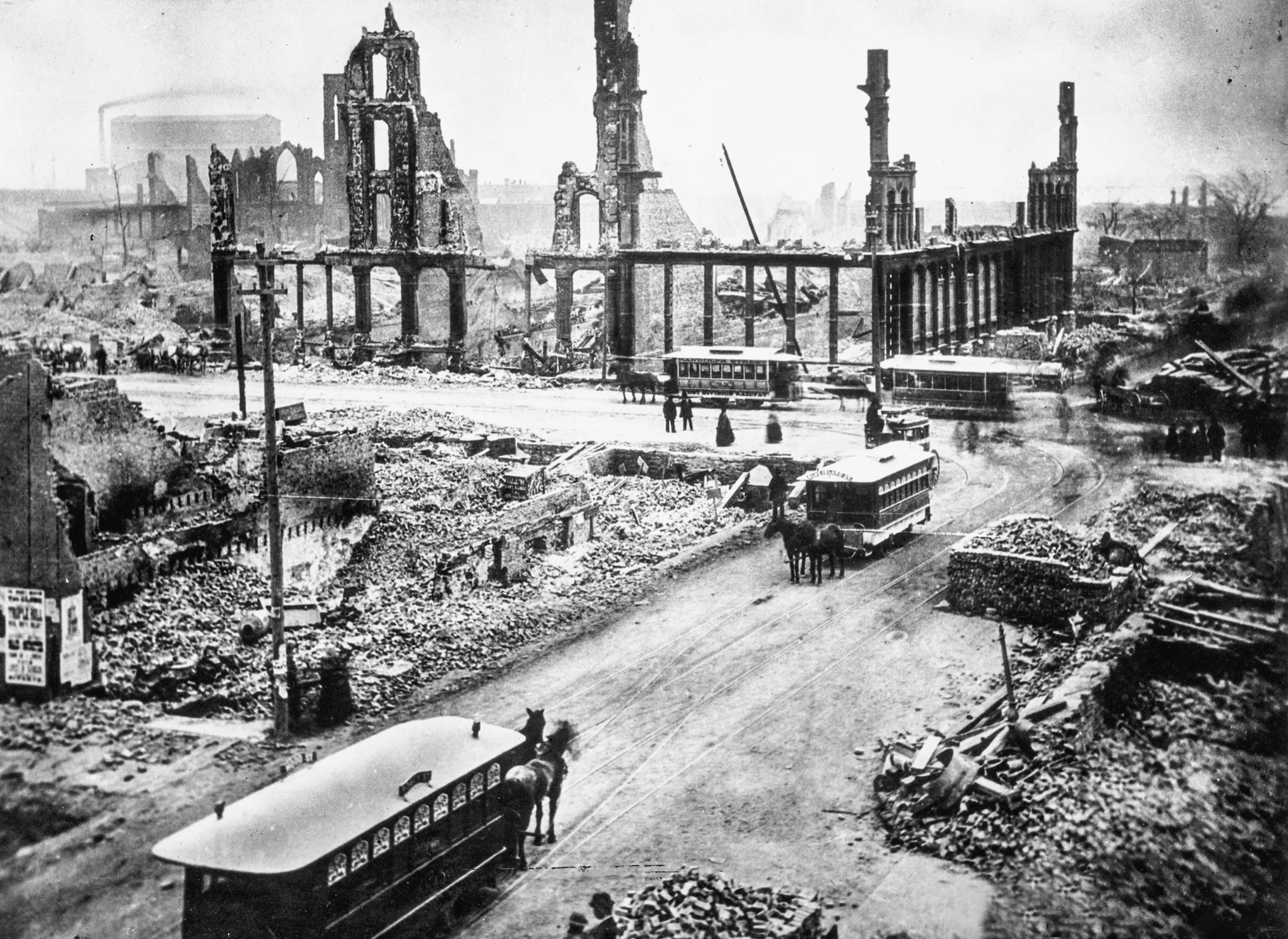 O grande incêndio de Chicago em 1871 foi causado por Armas de Energia Dirigida? 5
