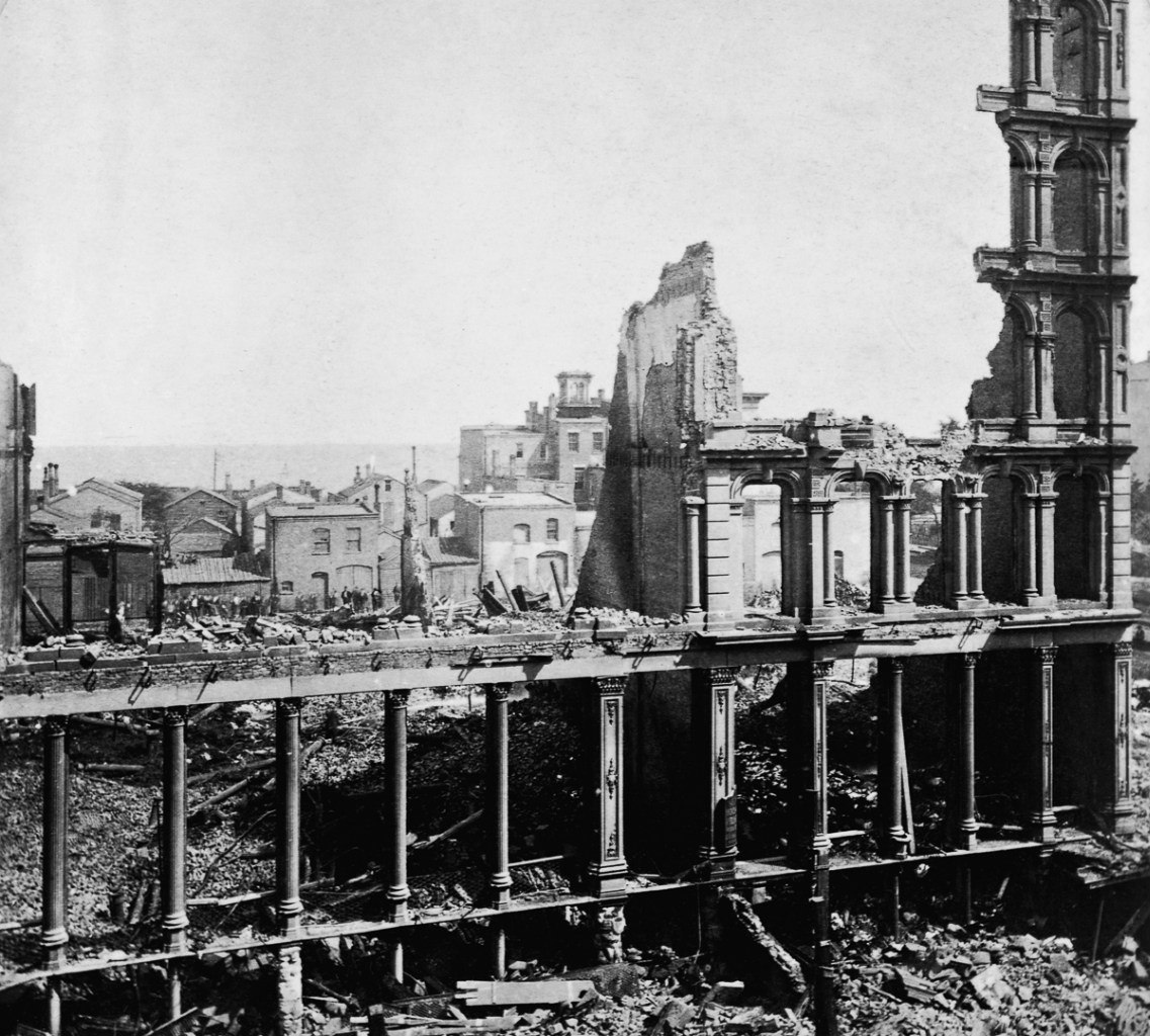 O grande incêndio de Chicago em 1871 foi causado por Armas de Energia Dirigida? 3