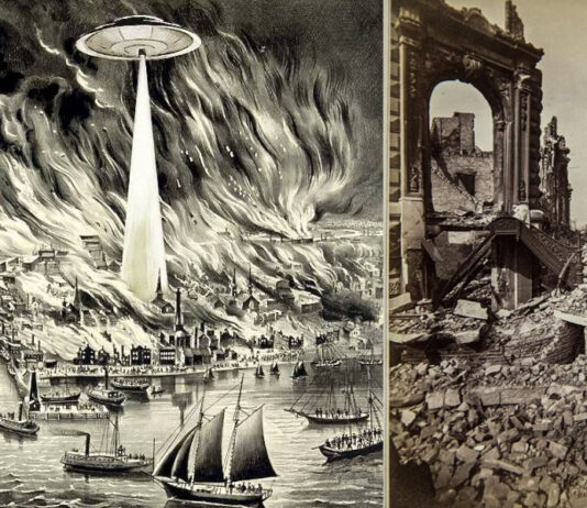 O grande incêndio de Chicago em 1871 foi causado por Armas de Energia Dirigida?