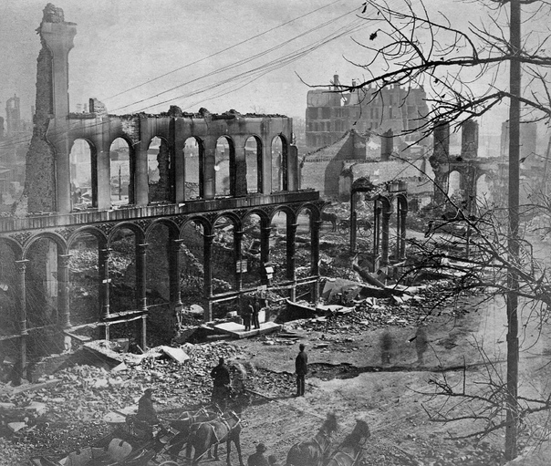O grande incêndio de Chicago em 1871 foi causado por Armas de Energia Dirigida? 7