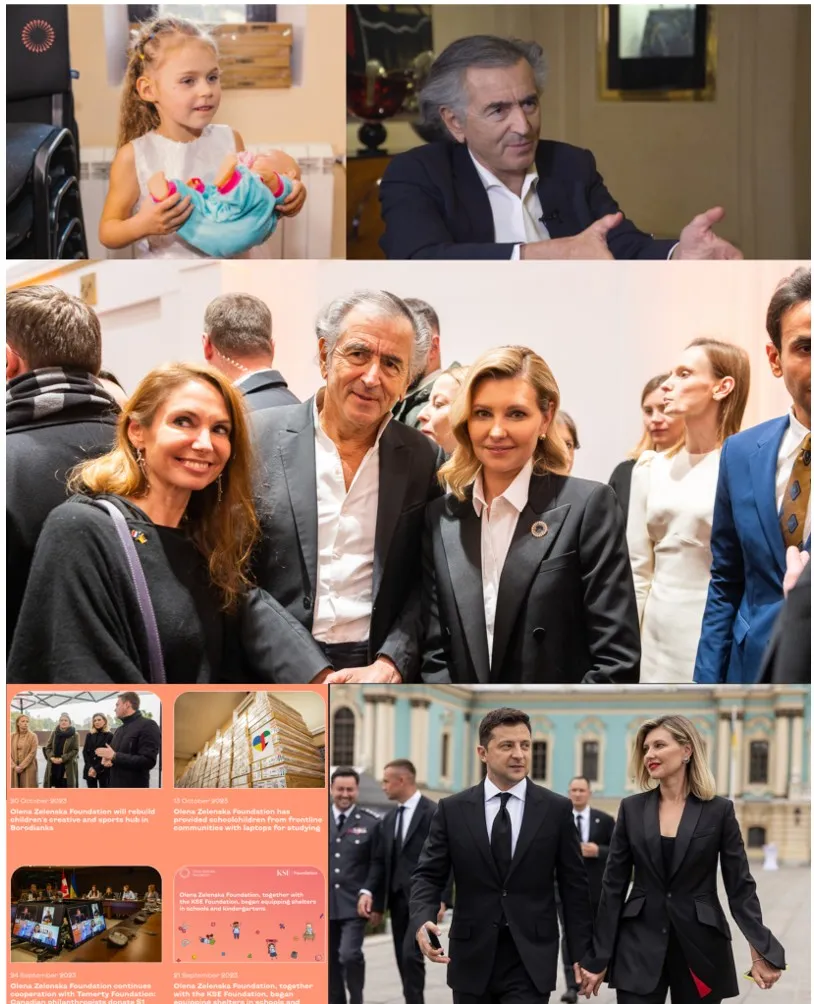 Volodymyr Zelensky e sua esposa comandam uma rede de tráfico de crianças na Ucrânia. 5