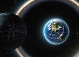 Porque não podemos ver as naves espaciais em órbita desde a superfície da Terra?