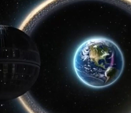 Porque não podemos ver as naves espaciais em órbita desde a superfície da Terra?