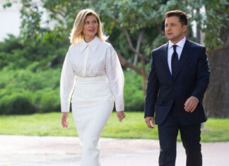 Volodymyr Zelensky e sua esposa comandam uma rede de tráfico de crianças na Ucrânia.