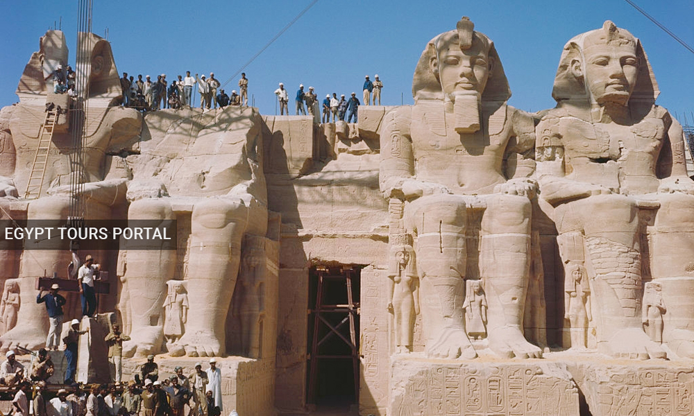 A represa de Assuã e os DUMBs extraterrestres: Porque eles moveram as estátuas de Abu Simbel? 2