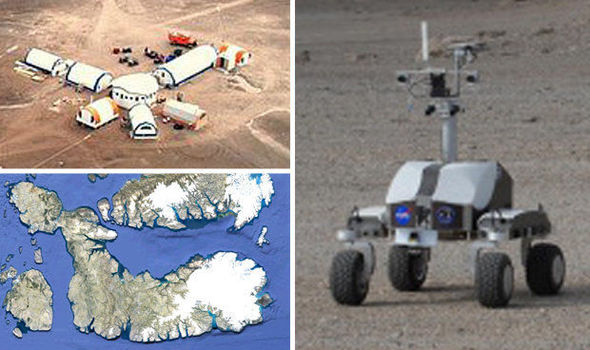 Mentiras da NASA: O “Mars Rover” não está em Marte, mas na ilha de Devon no Canadá. 2