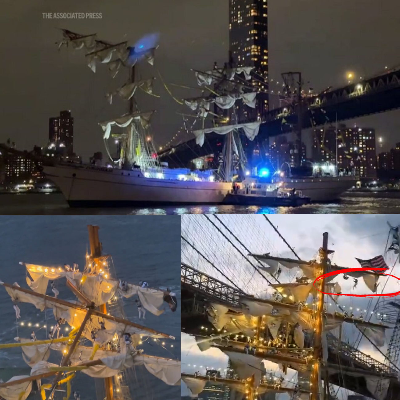 A colisão do navio Cuauhtémoc com a ponte do Brooklyn foi uma operação de bandeira falsa?