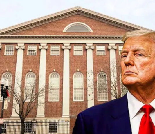 Trump impediu Harvard de aceitar estudantes estrangeiros devido a infiltração do Partido Comunista Chinês.
