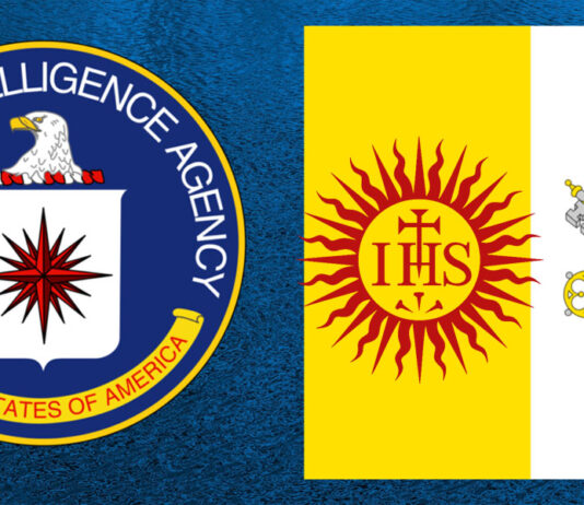 A CIA é a Agência Católica de Inteligência dos jesuítas.