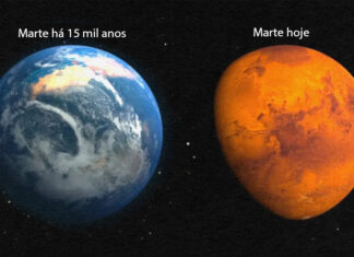 Marte já foi um planeta cheio de vida até ser destruído numa guerra espacial.