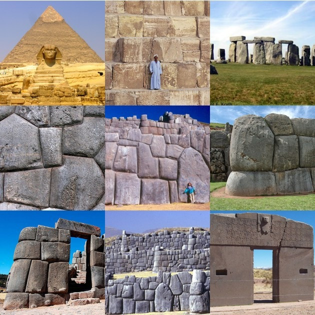 Estruturas megalíticas foram construídas com tecnologia avançada extraterrestre. 1