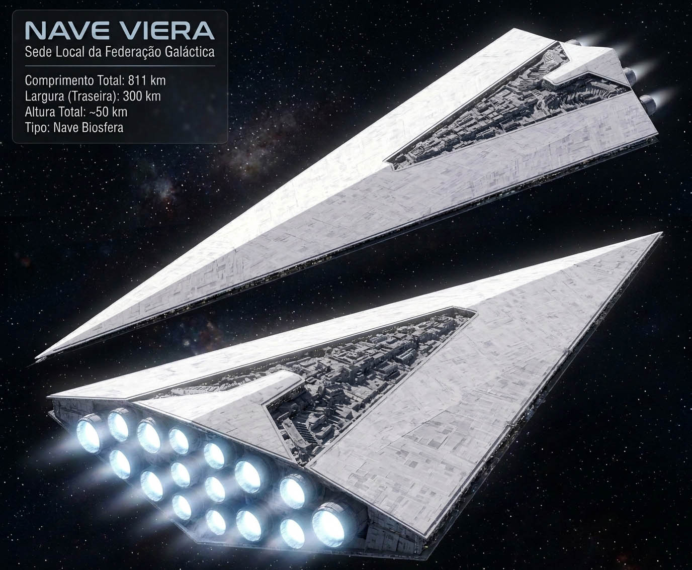 Como é uma gigantesca nave biosfera por dentro? 4
