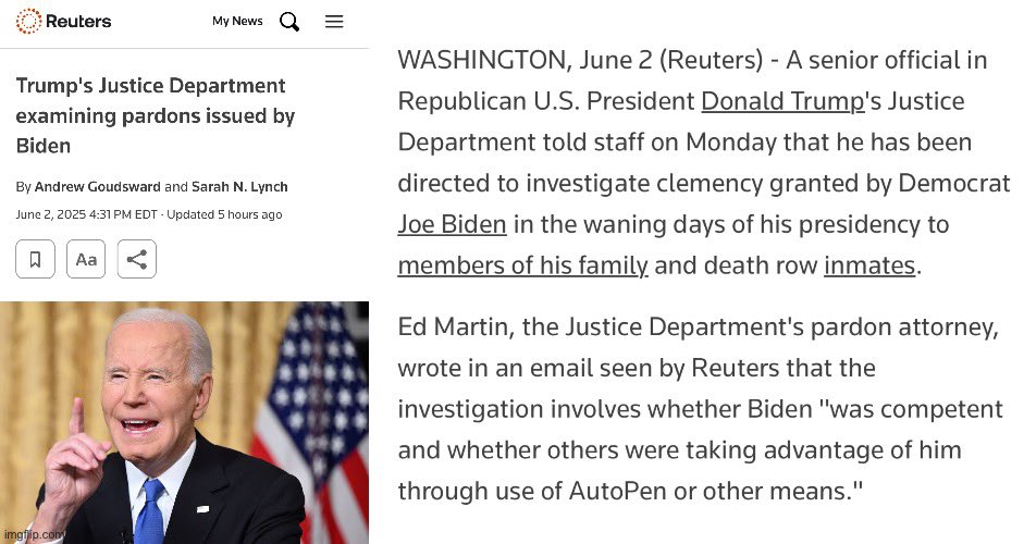 Trump disse que Joe Biden foi executado em 2020. Quem estava no comando dos EUA por 4 anos? 3