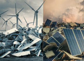 O golpe “verde” – O que acontece com todos os resíduos solares e eólicos?