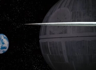 Conheça a nave biosfera Viera, sede local da Federação Galáctica, que fica atrás da Lua.