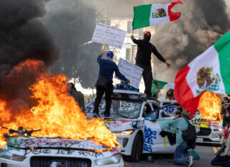 Os motins em Los Angeles são financiados por bilionários, sindicatos, carteis e pela China.