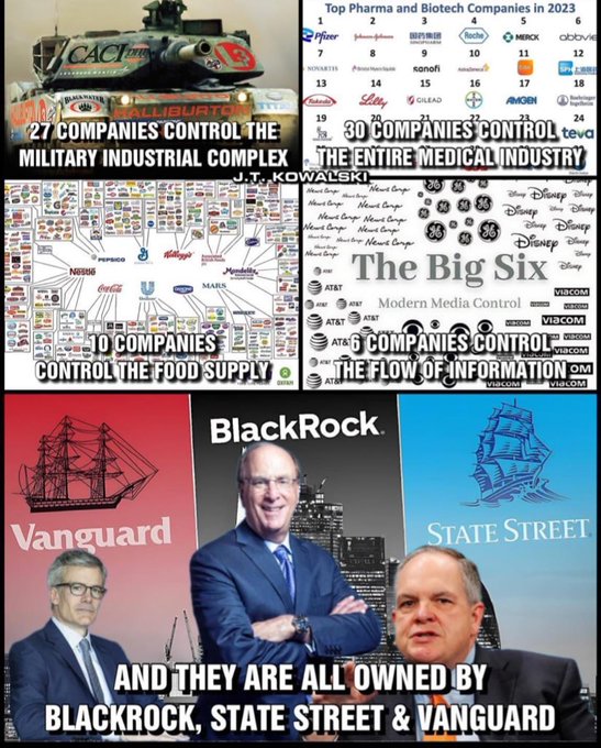 6 corporações controlam 90% da grande mídia nos Estados Unidos. A ilusão de escolha e objetividade. 11