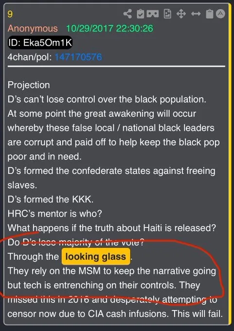 O "olho que tudo vê" da Palantir foi capturado por Trump e está sendo usado contra o Deep State. 15