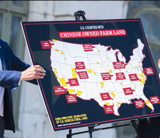 Governo Trump proíbe compras de terras agrícolas por cidadãos chineses e adversários estrangeiros.