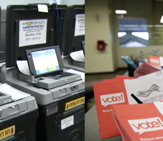 Presidente Trump quer eliminar a fraude eleitoral da votação por correio e máquinas de votação.