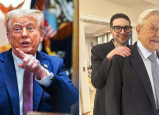 Trump exige ação legal contra George e Alex Soros por financiarem movimentos terroristas de esquerda.