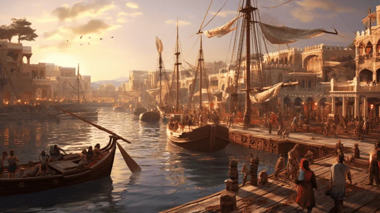 Porque os romanos incendiaram a Biblioteca de Alexandria em 48 a.C.? 5