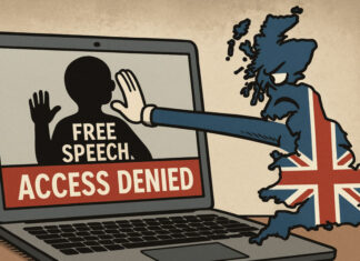 O Reino Unido é um estado tirânico e infernal tentando exportar sua censura para o mundo.