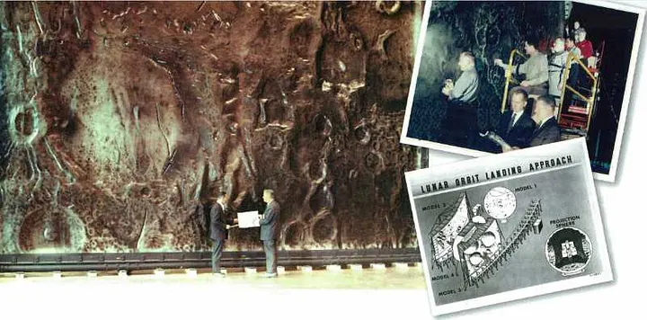 A NASA construiu uma Lua falsa para filmar o falso pouso da Apollo 11 na Lua.. 2