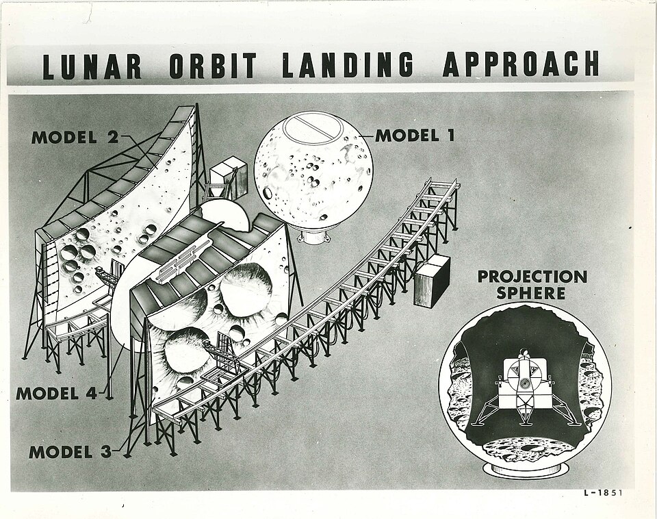 A NASA construiu uma Lua falsa para filmar o falso pouso da Apollo 11 na Lua.. 1