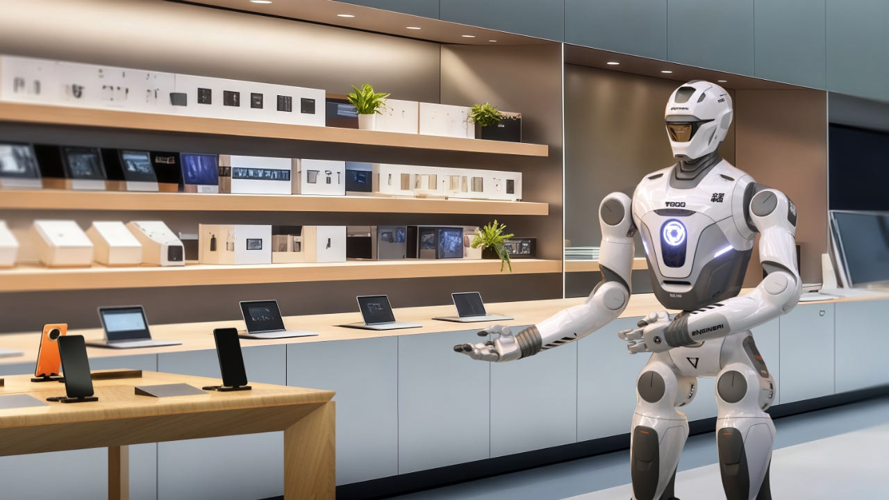 Empresa chinesa revela robô humanoide para uso geral com grande capacidade motora. 3