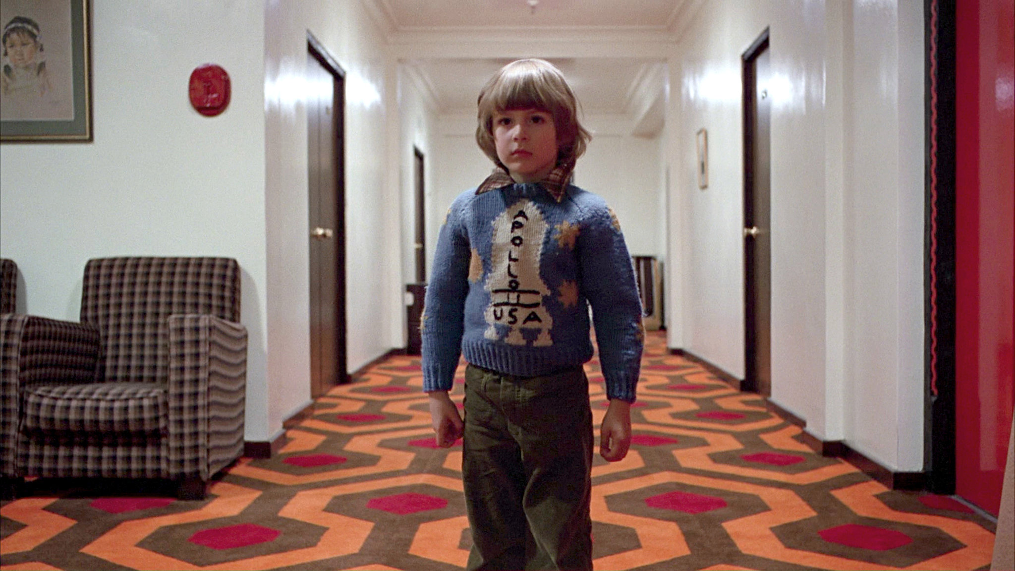 Em seu filme "O Iluminado", Stanley Kubrick mostrou seu envolvimento na farsa Apollo 11 da NASA. 10