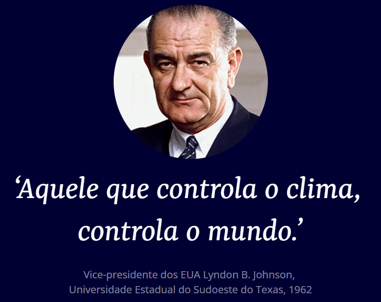 Especialistas sobre clima do Fórum Econômico Mundial se gabam de manipulação climática. 2