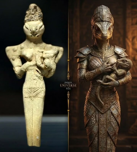 Deuses Reptilianos? O mistério dos Homens-Lagarto de Ubaid no Iraque. 4