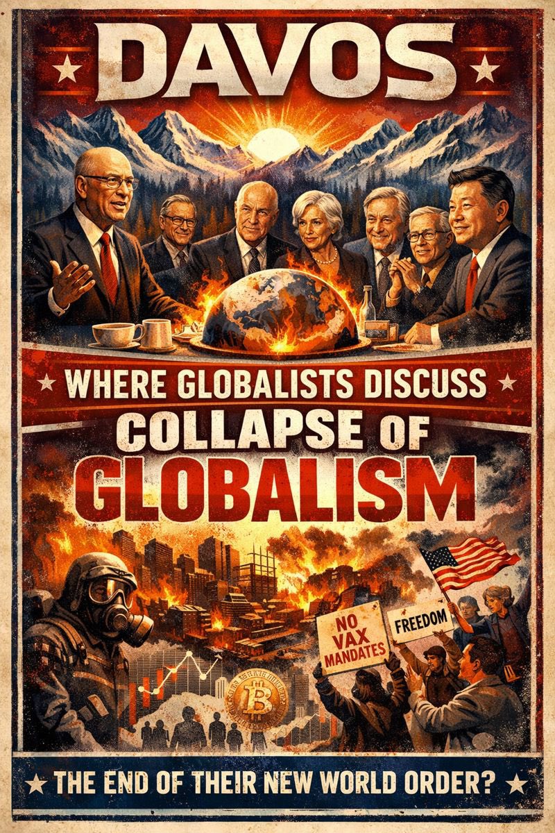 A derrota dos globalistas do Fórum Econômico Mundial e do Império Britânico. 9