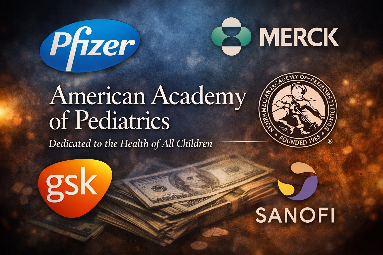 A corrupção da medicina pediátrica que é controlada pelos fabricantes de vacinas. 1