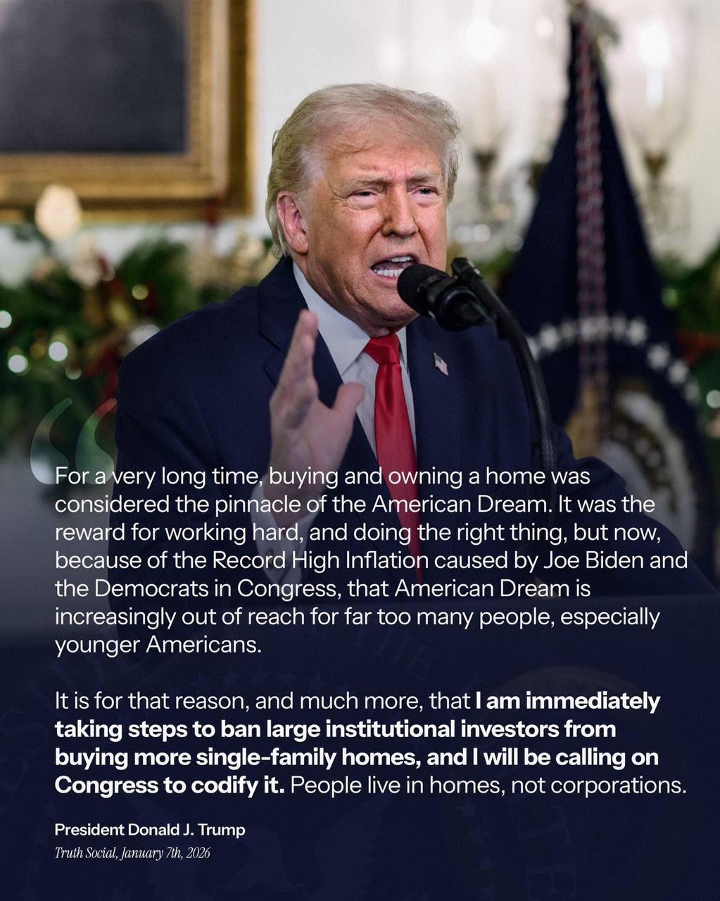 Trump destrói a Agenda 2030 dos globalistas: "Você não possuirá nada, mas será feliz". 1